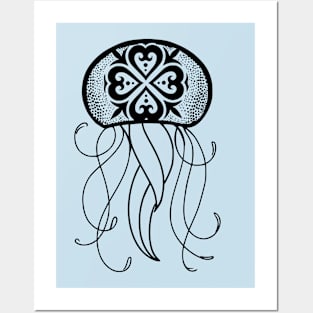 Queen Jelly fish <3 Posters and Art